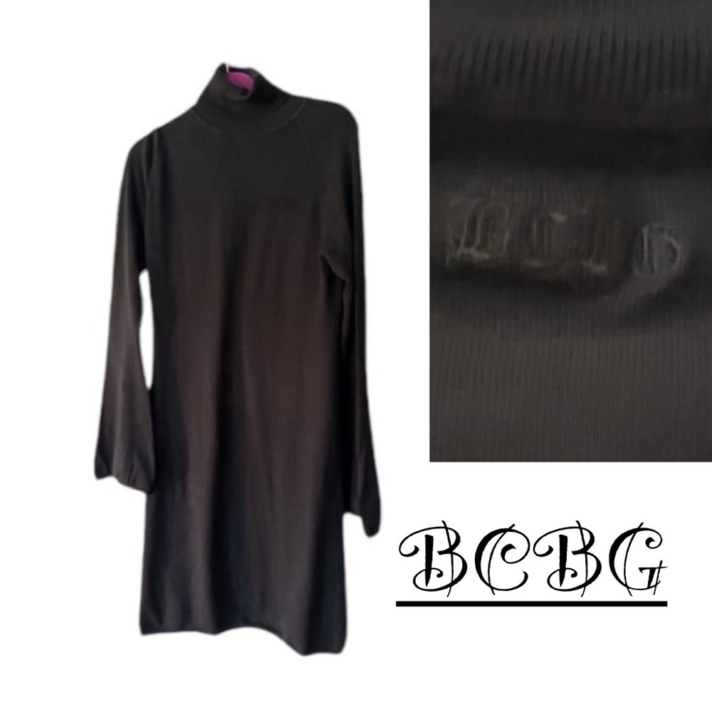 BCBG MAXAZRIA turtleneck sweater Dress